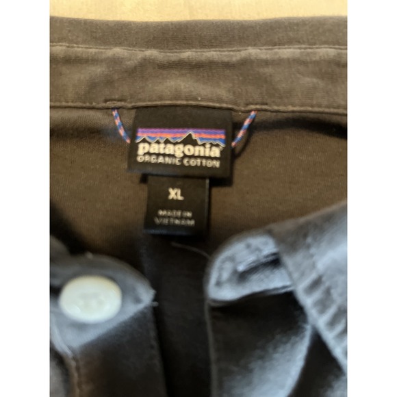 patagonia go to shirt short sleeve woven button up mens size‎ XL EUC - Picture 3 of 7